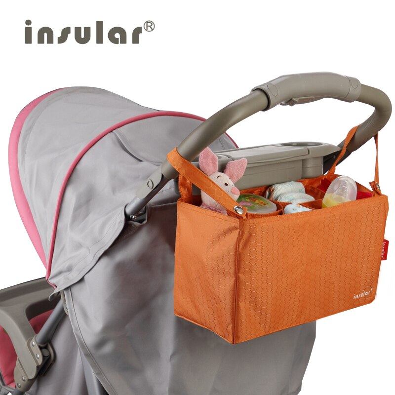Baby Nursery Bags - Borsa Organizer per Passeggino Insular, Portaoggetti