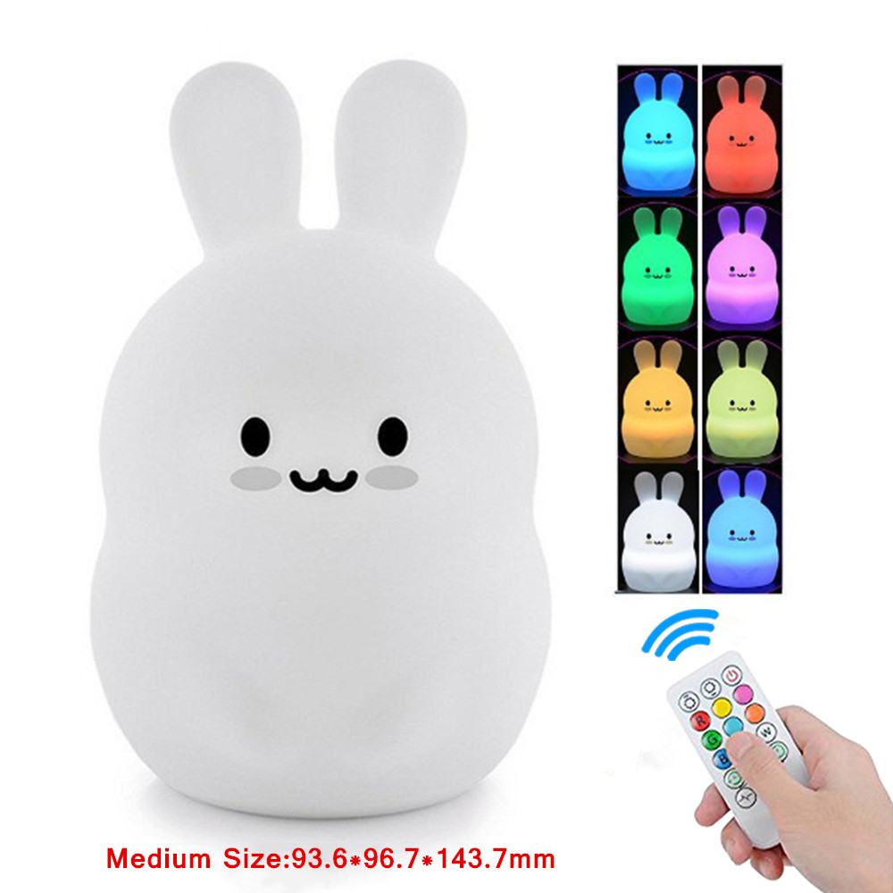 Baby Nursery Light - Sensore tattile Luce notturna per coniglio