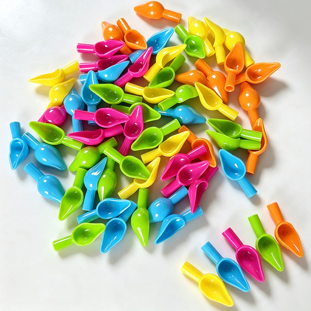 Baby Food Processor - Mini cucchiaio colorato in plastica per