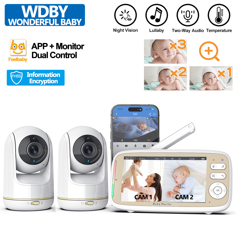 VB803 PRO Baby Monitor, con te - Baby Nursery Camera recensione e prezzo