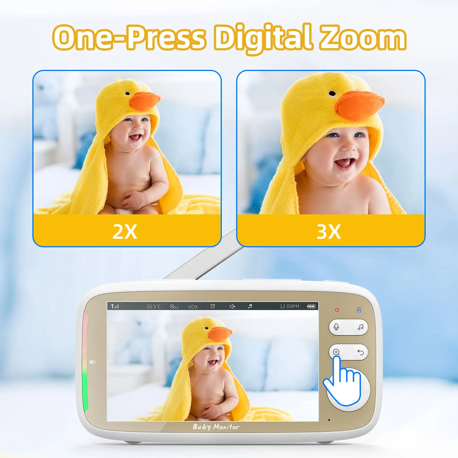 VB803 PRO Baby Monitor, con te - Baby Nursery Camera recensione e prezzo