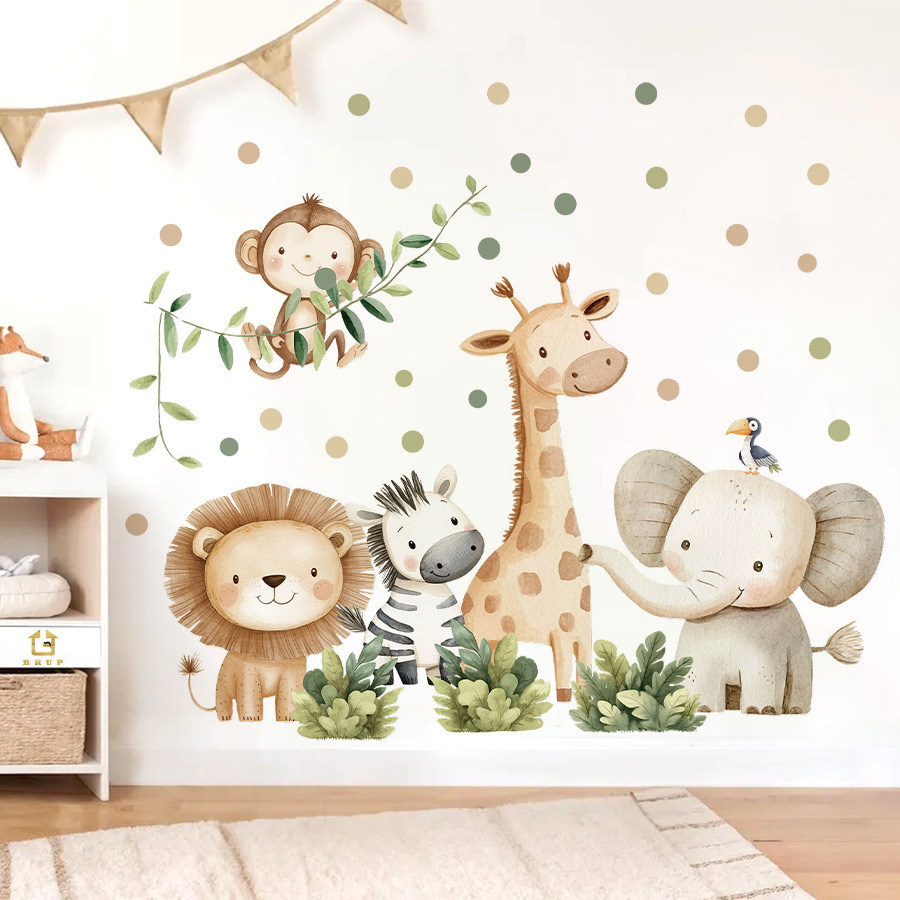 Boho Forest Animals Adesivi mu - Baby Nursery Things recensione e prezzo