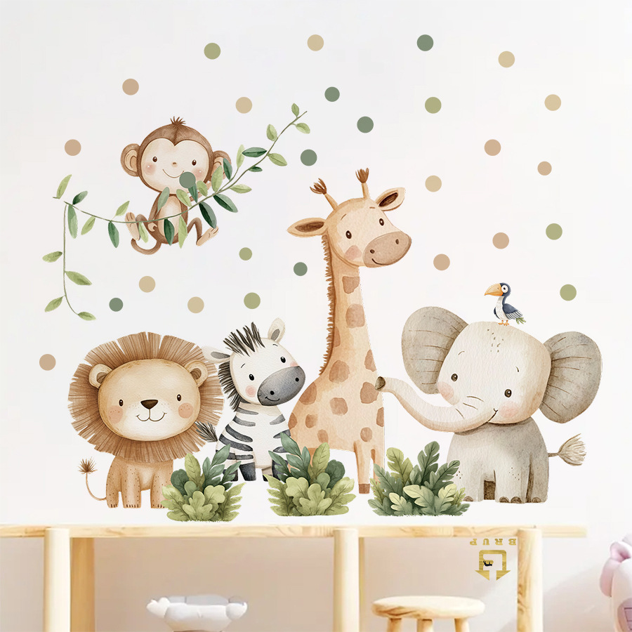 Boho Forest Animals Adesivi mu - Baby Nursery Things recensione e prezzo