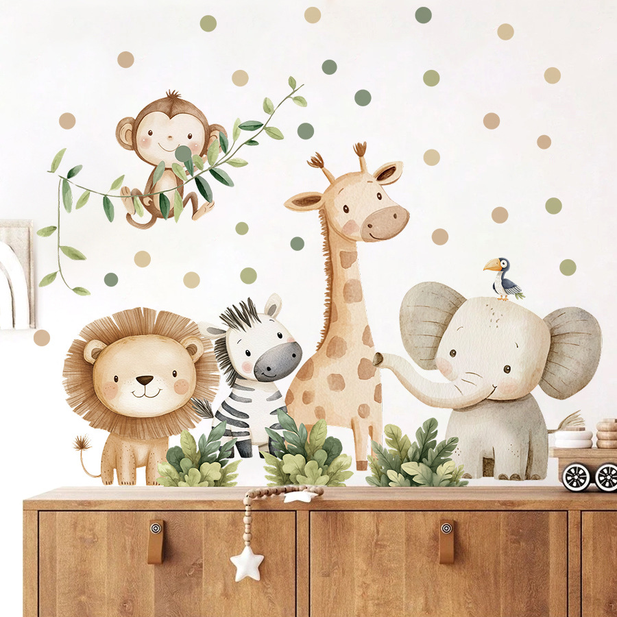 Boho Forest Animals Adesivi mu - Baby Nursery Things recensione e prezzo