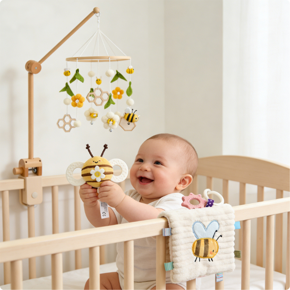 Mobile per culla con sonaglio  - Baby Nursery Equipment recensione e prezzo