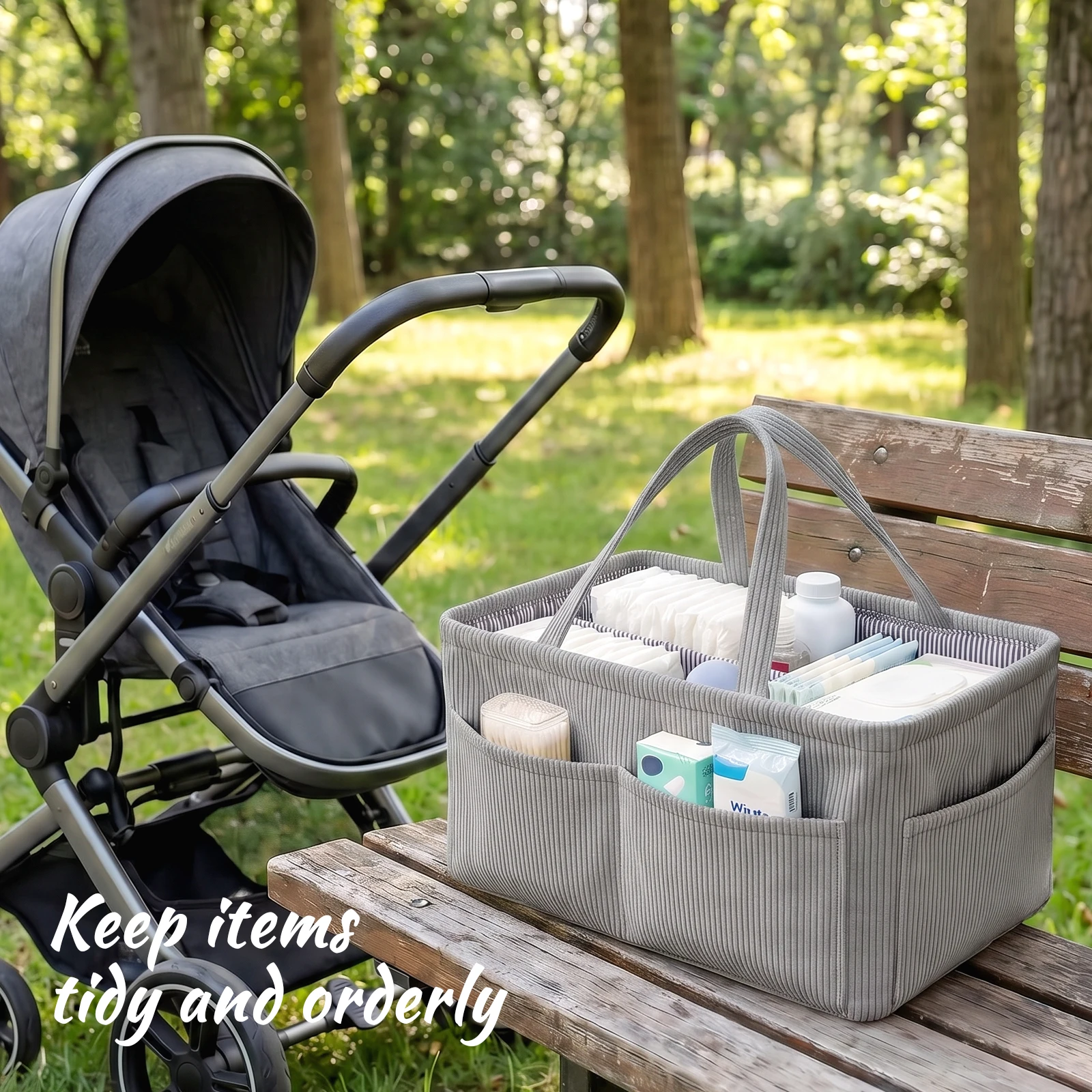 Organizzatore pieghevole in ve - Baby Nursery Bags recensione e prezzo