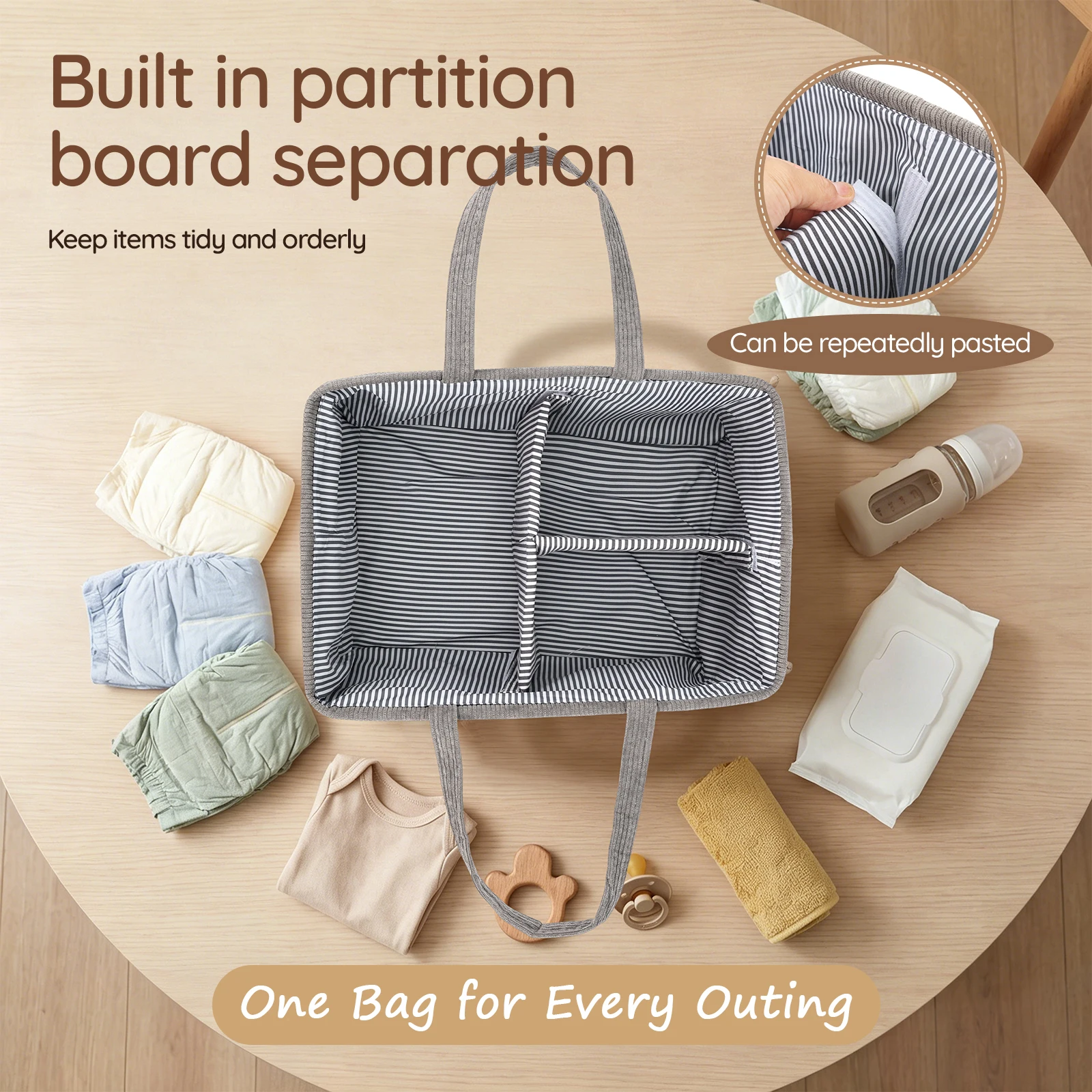Organizzatore pieghevole in ve - Baby Nursery Bags recensione e prezzo