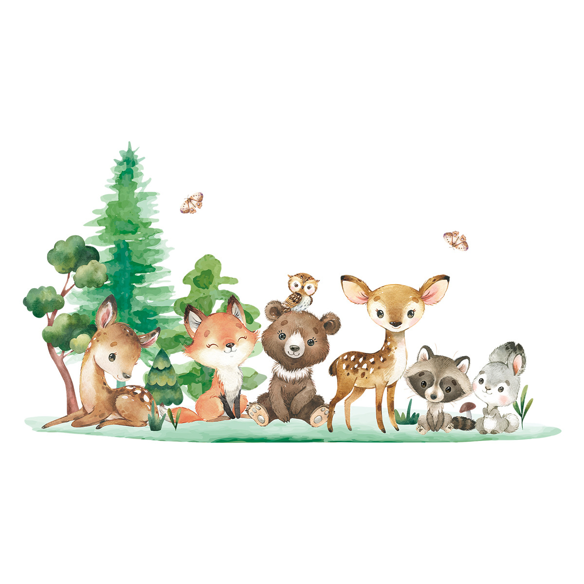 Animali della foresta Tema Ors - Baby Nursery Forest Theme recensione e prezzo