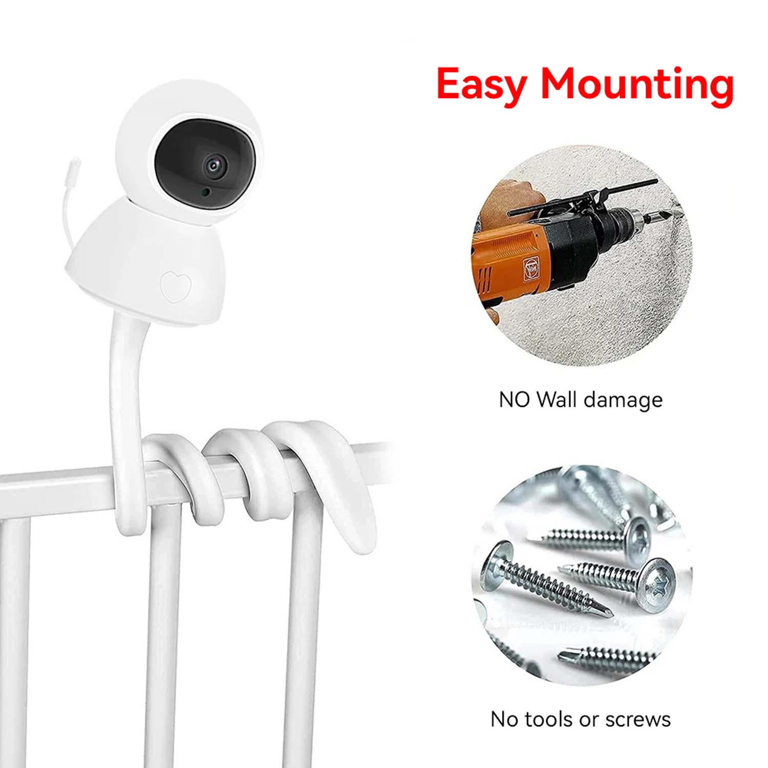 Supporto Flessibile per Baby M - Baby Nursery Camera recensione e prezzo