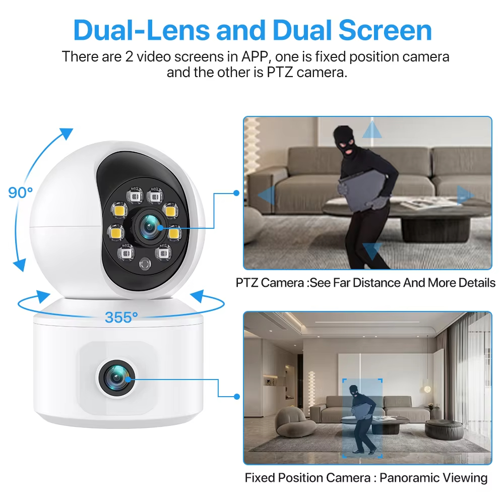 Telecamera IP WiFi ICSEE 6MP a - Baby Nursery Camera recensione e prezzo