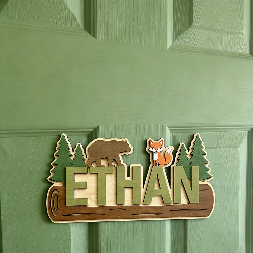 Targa in Legno Personalizzata  - Baby Nursery Usa recensione e prezzo