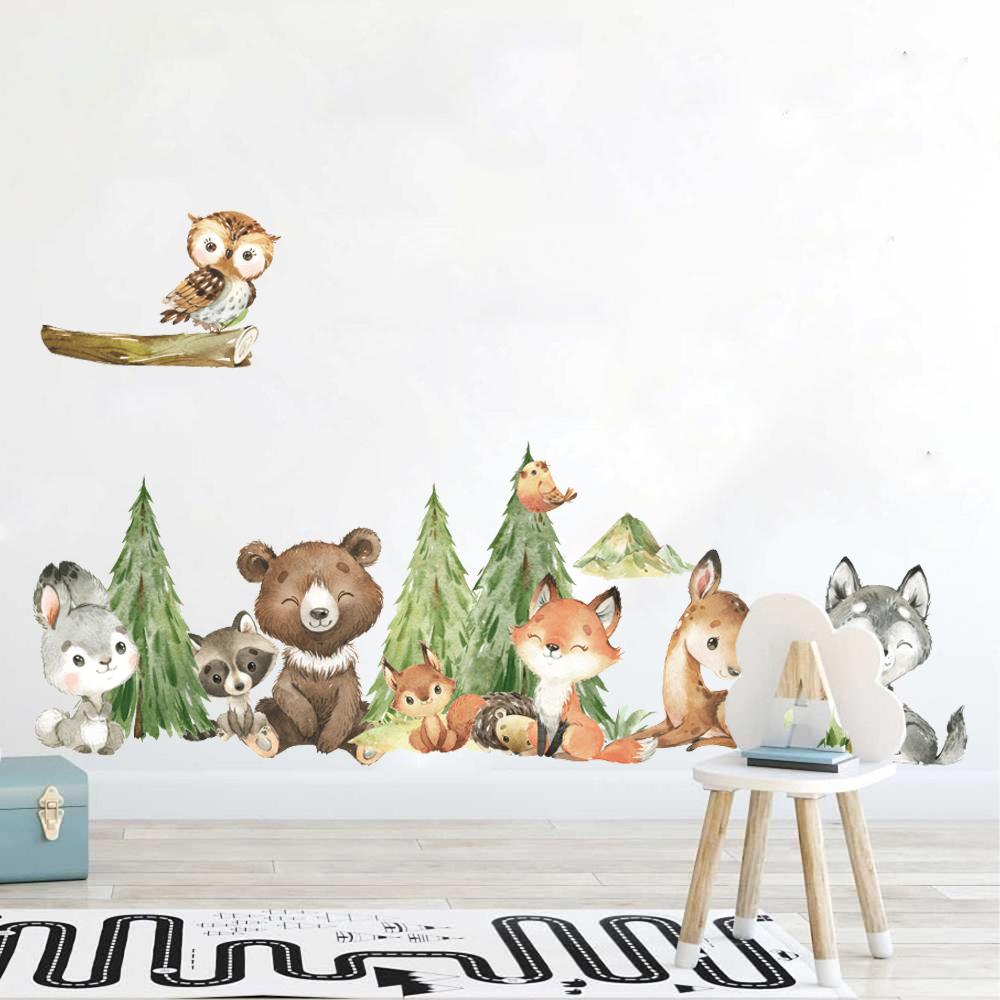 Cartoon Acquerello Foresta Ani - Baby Nursery Things recensione e prezzo