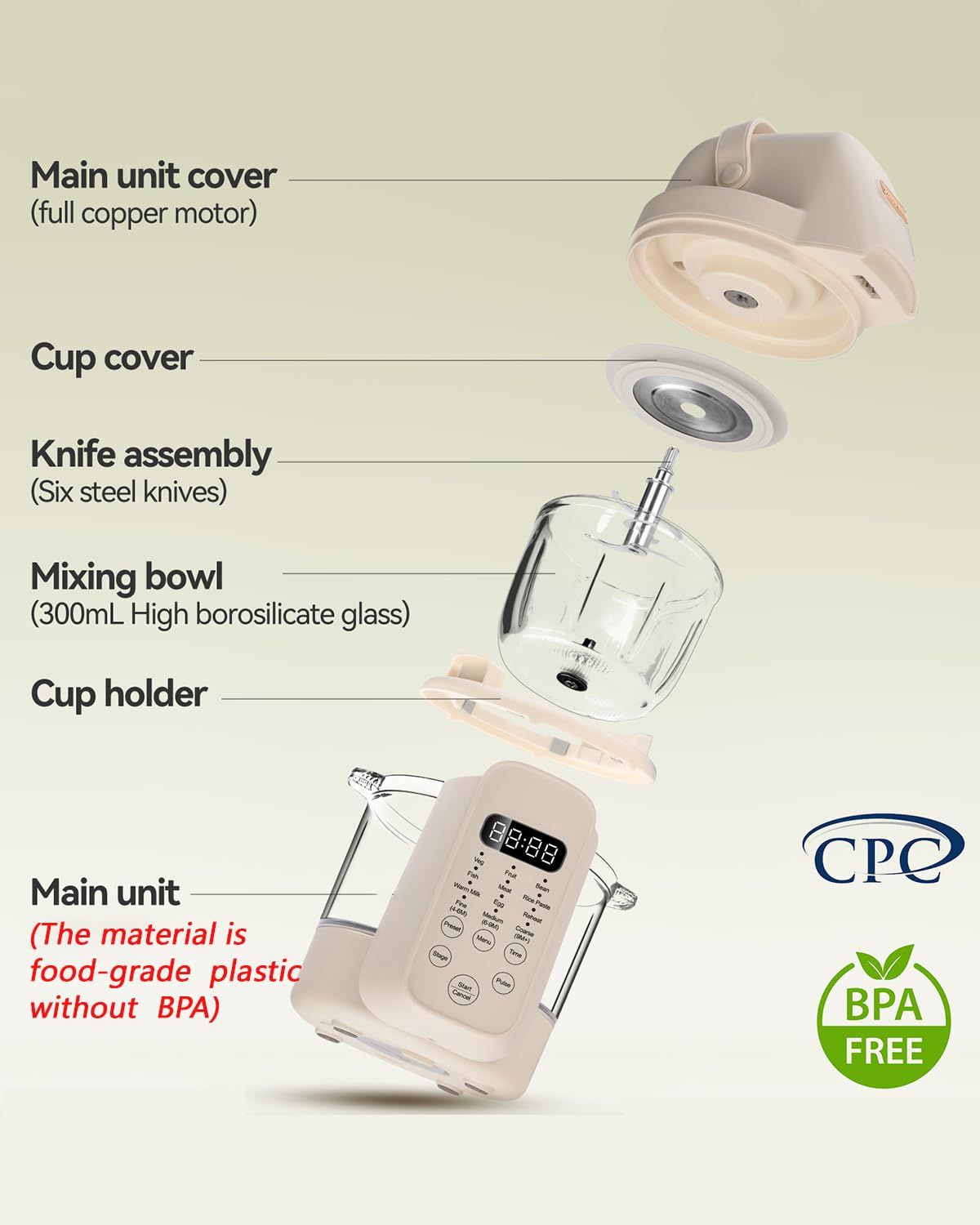 Robot da cucina professionale  - Baby Food Processor recensione e prezzo
