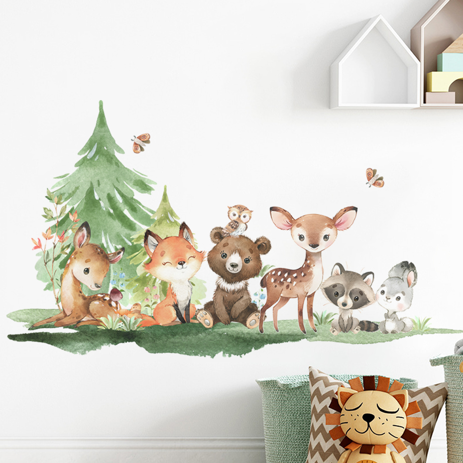 Animali della foresta Tema Ors - Baby Nursery Forest Theme recensione e prezzo