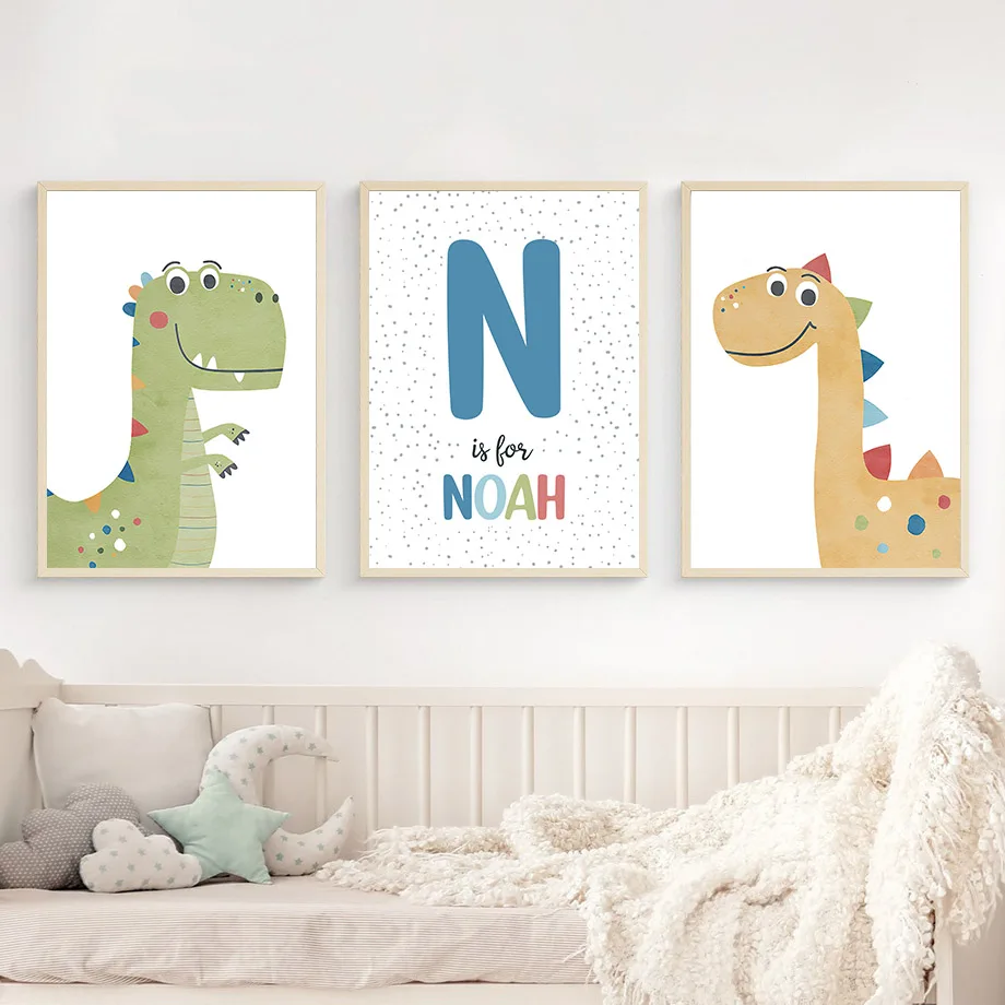 Dinosauro del fumetto personal - Baby Nursery Wall recensione e prezzo