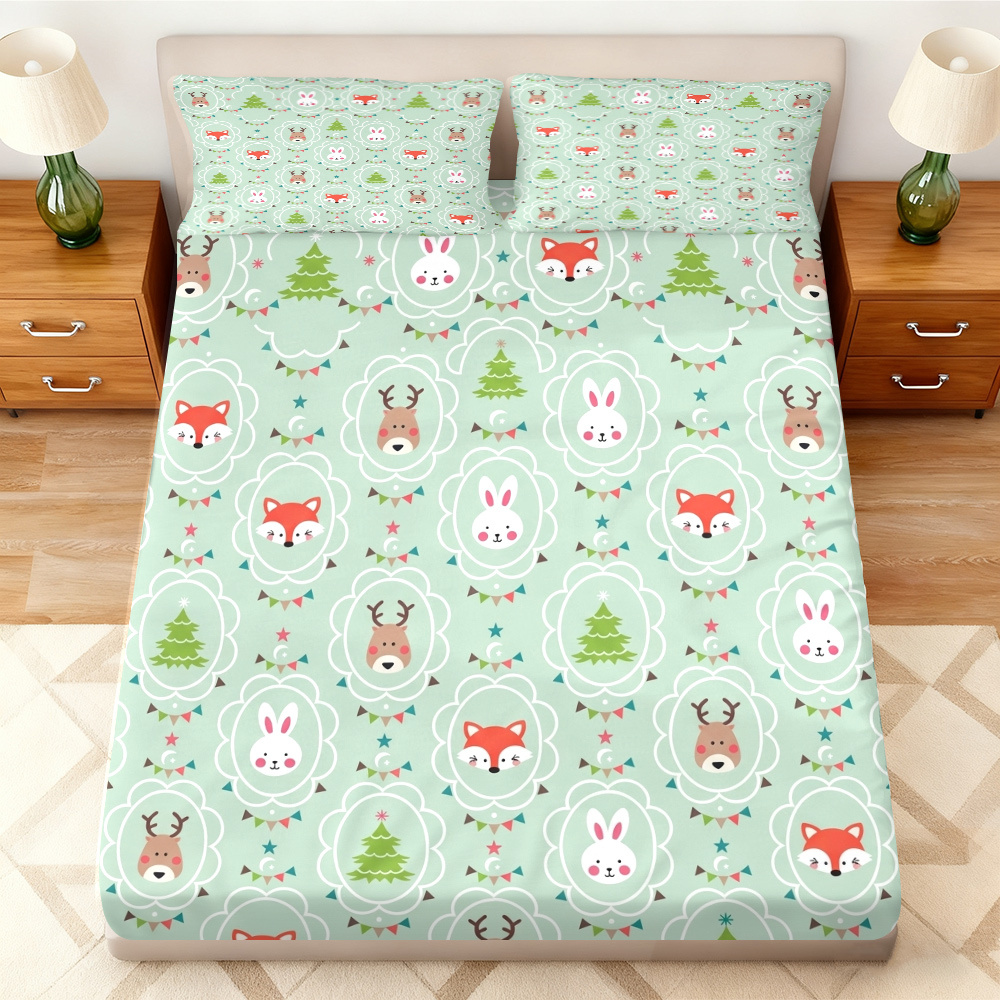 Set di Biancheria da Letto a T - Baby Nursery Forest Theme recensione e prezzo