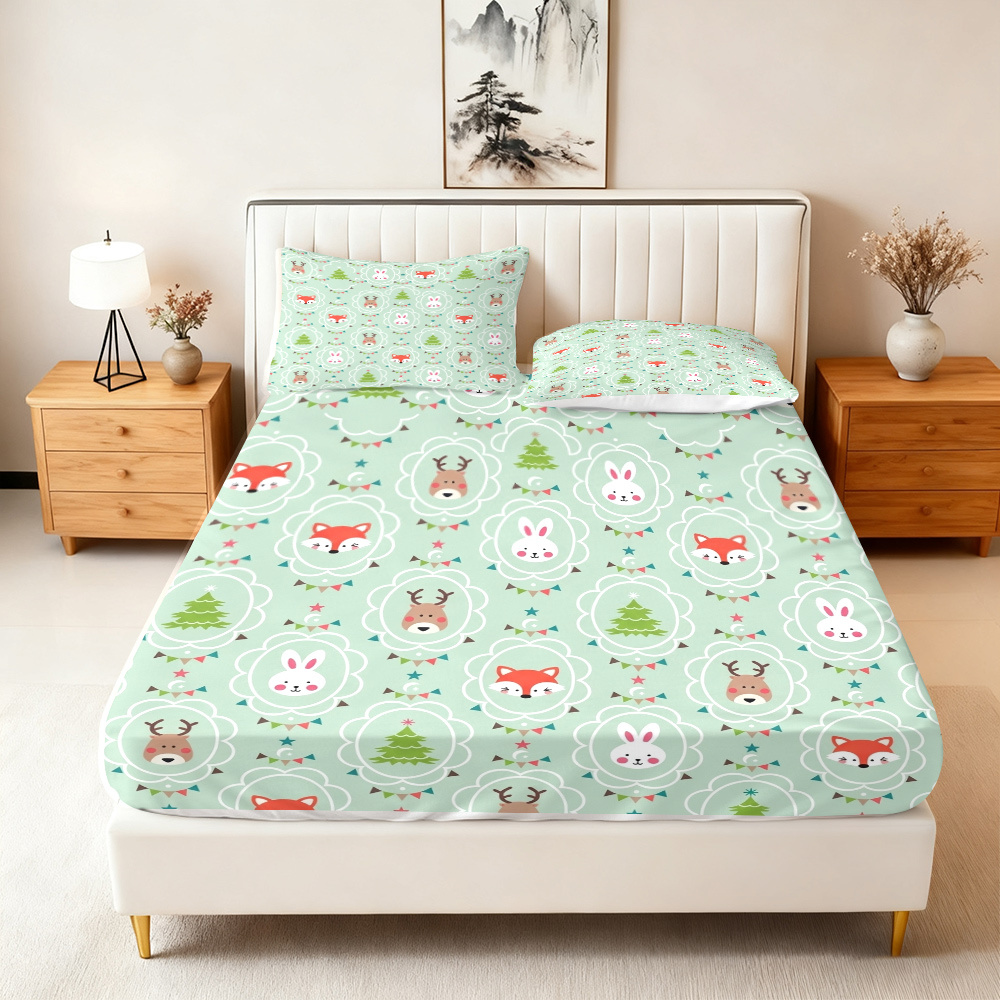 Set di Biancheria da Letto a T - Baby Nursery Forest Theme recensione e prezzo