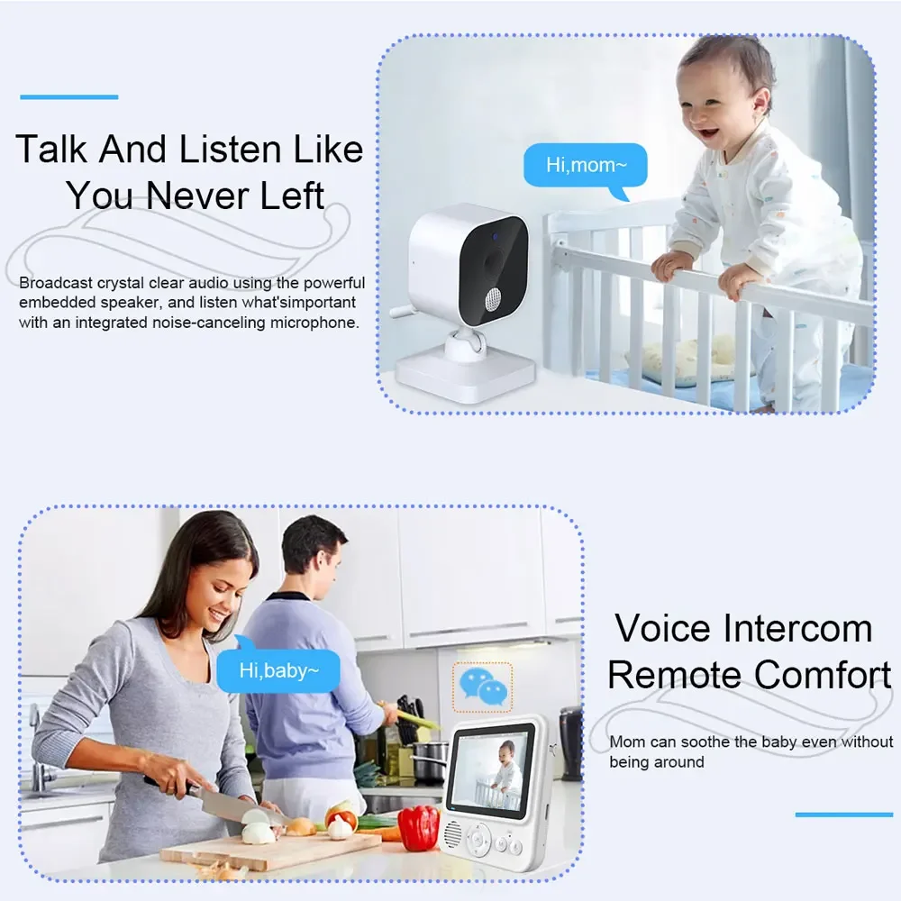 Monitor Video per Bambini Wire - Baby Nursery Camera recensione e prezzo
