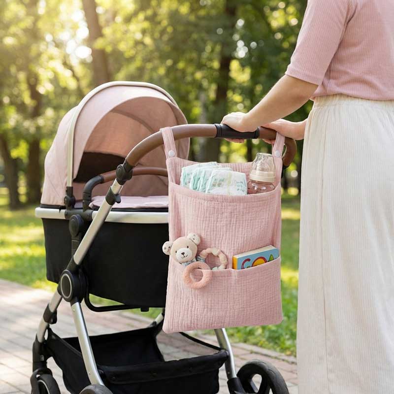 Borsa Portaoggetti in Puro Cot - Baby Nursery Bags recensione e prezzo