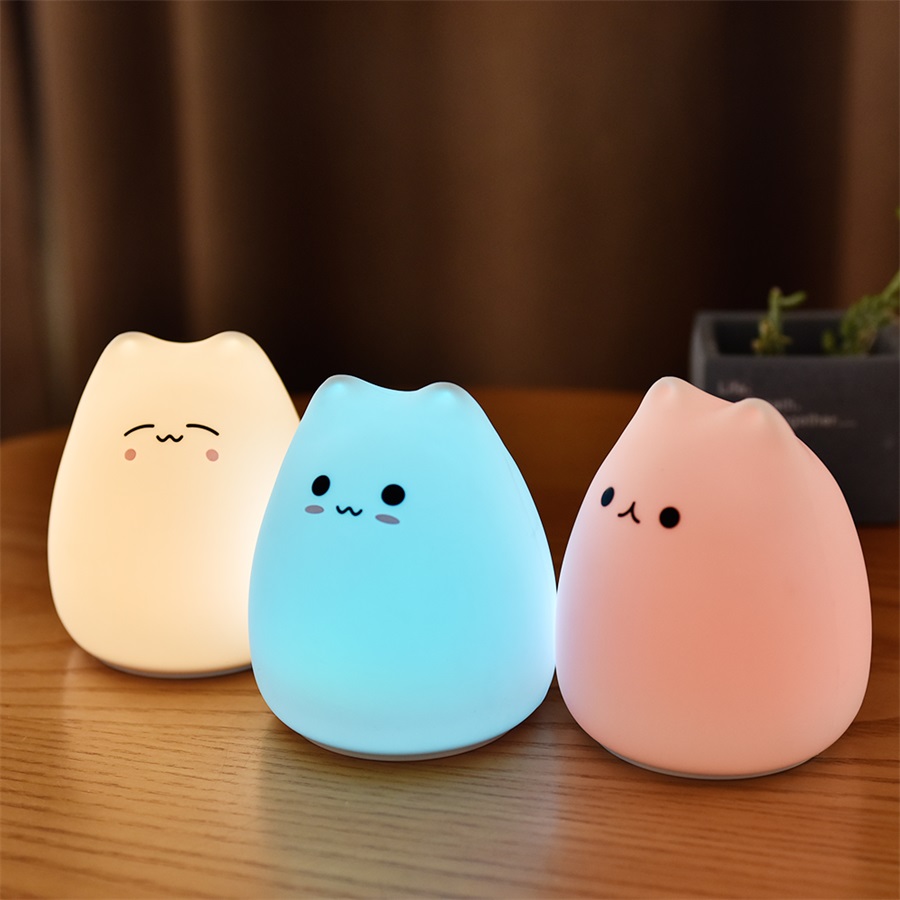 Cute Cat Night Light For Baby  - Baby Nursery Light recensione e prezzo