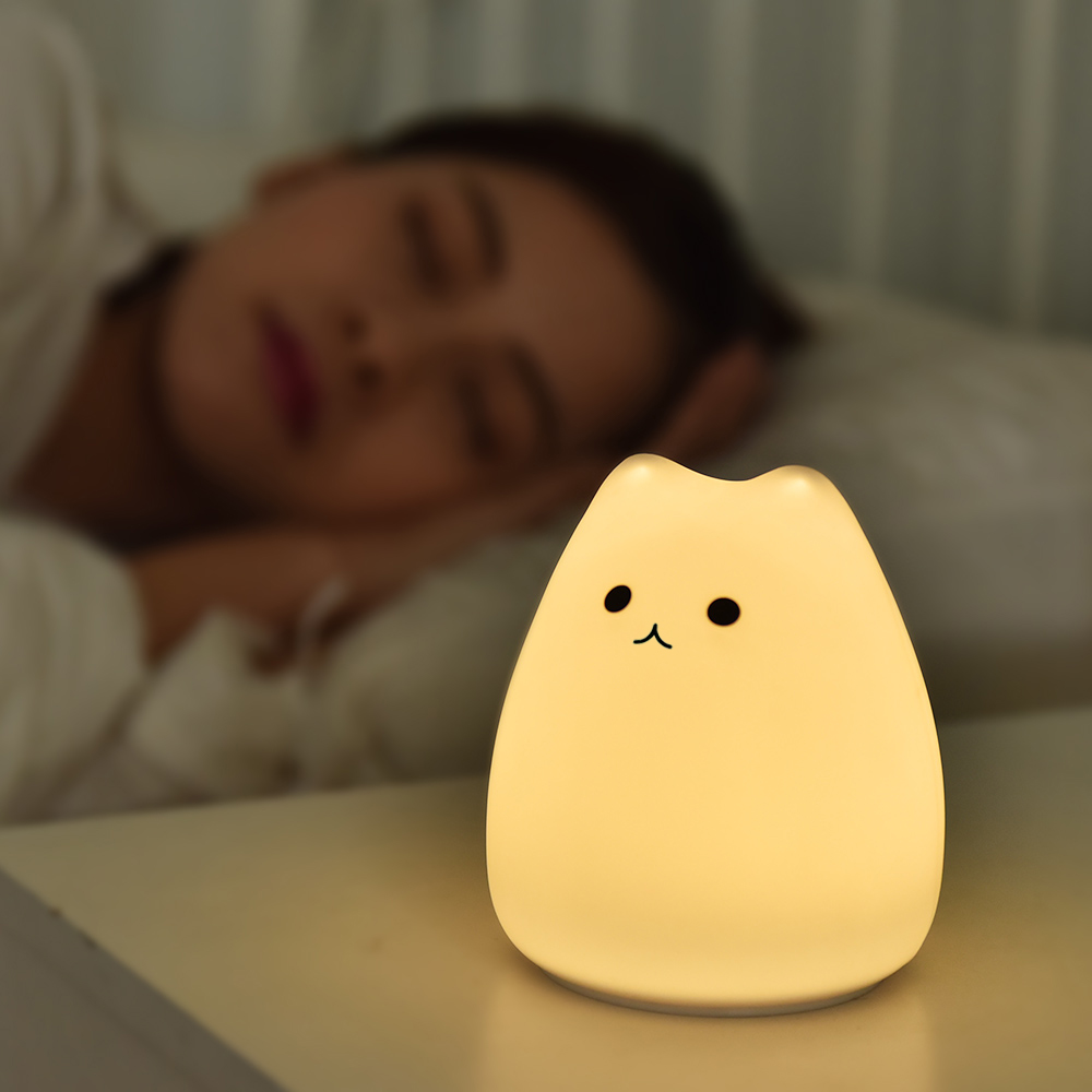 Cute Cat Night Light For Baby  - Baby Nursery Light recensione e prezzo