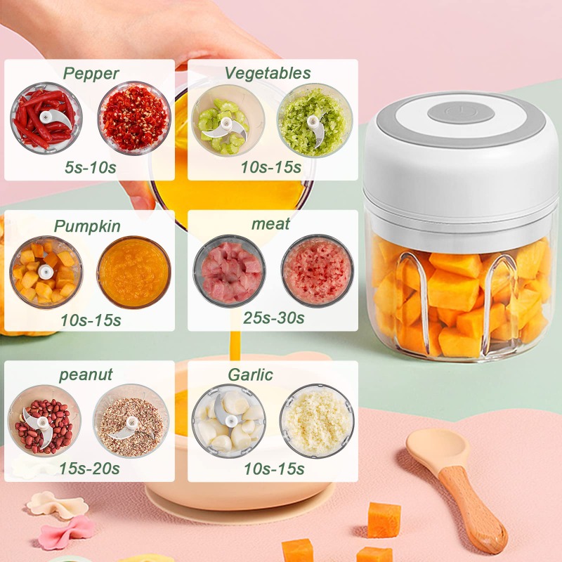 Tritatutto Elettrico per Aglio - Baby Food Processor recensione e prezzo