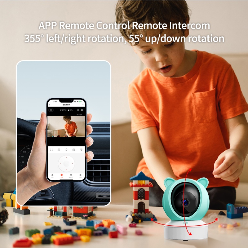 Danmini TUYA App Control Baby  - Baby Nursery Camera recensione e prezzo
