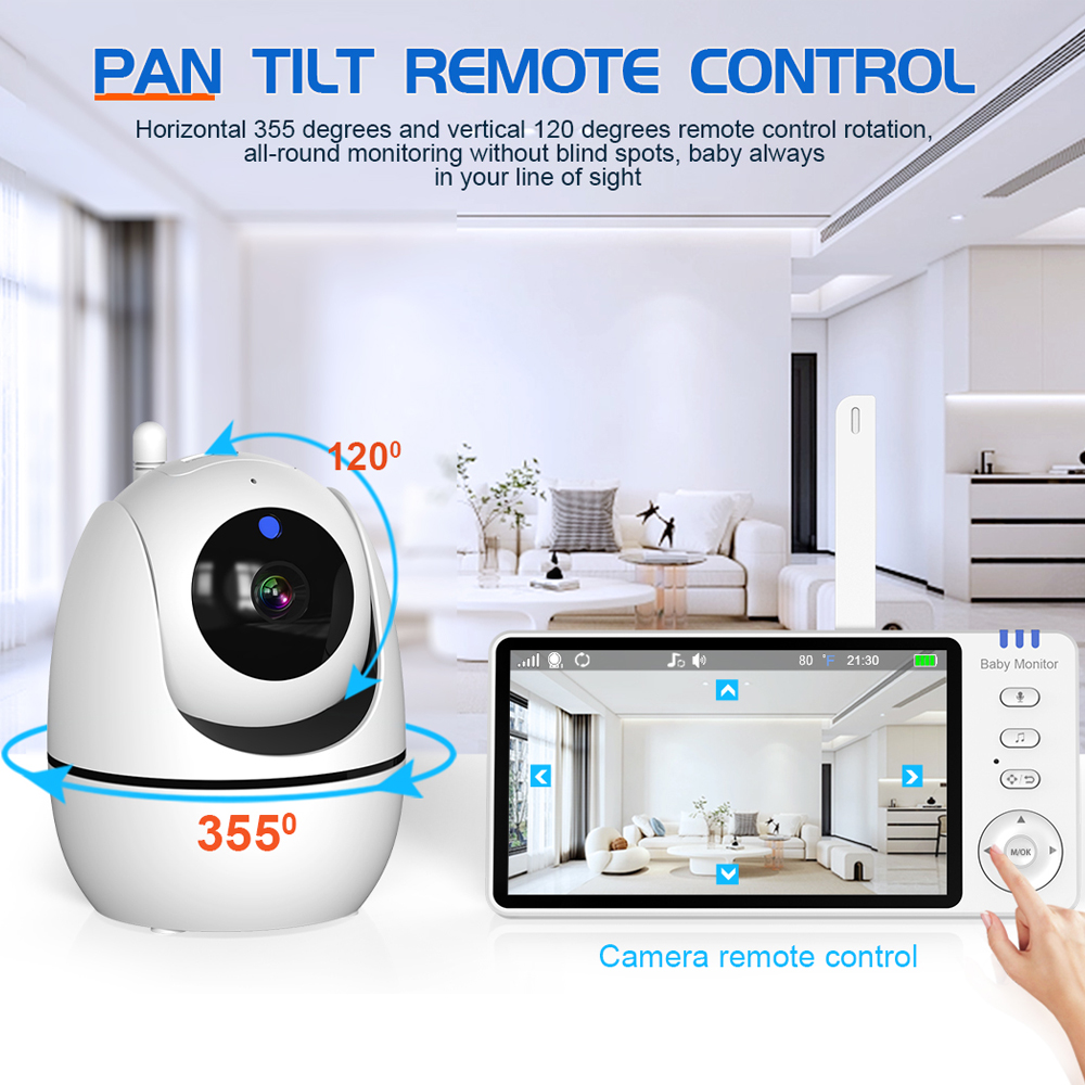 Baby monitor video con telecam - Baby Nursery Camera recensione e prezzo