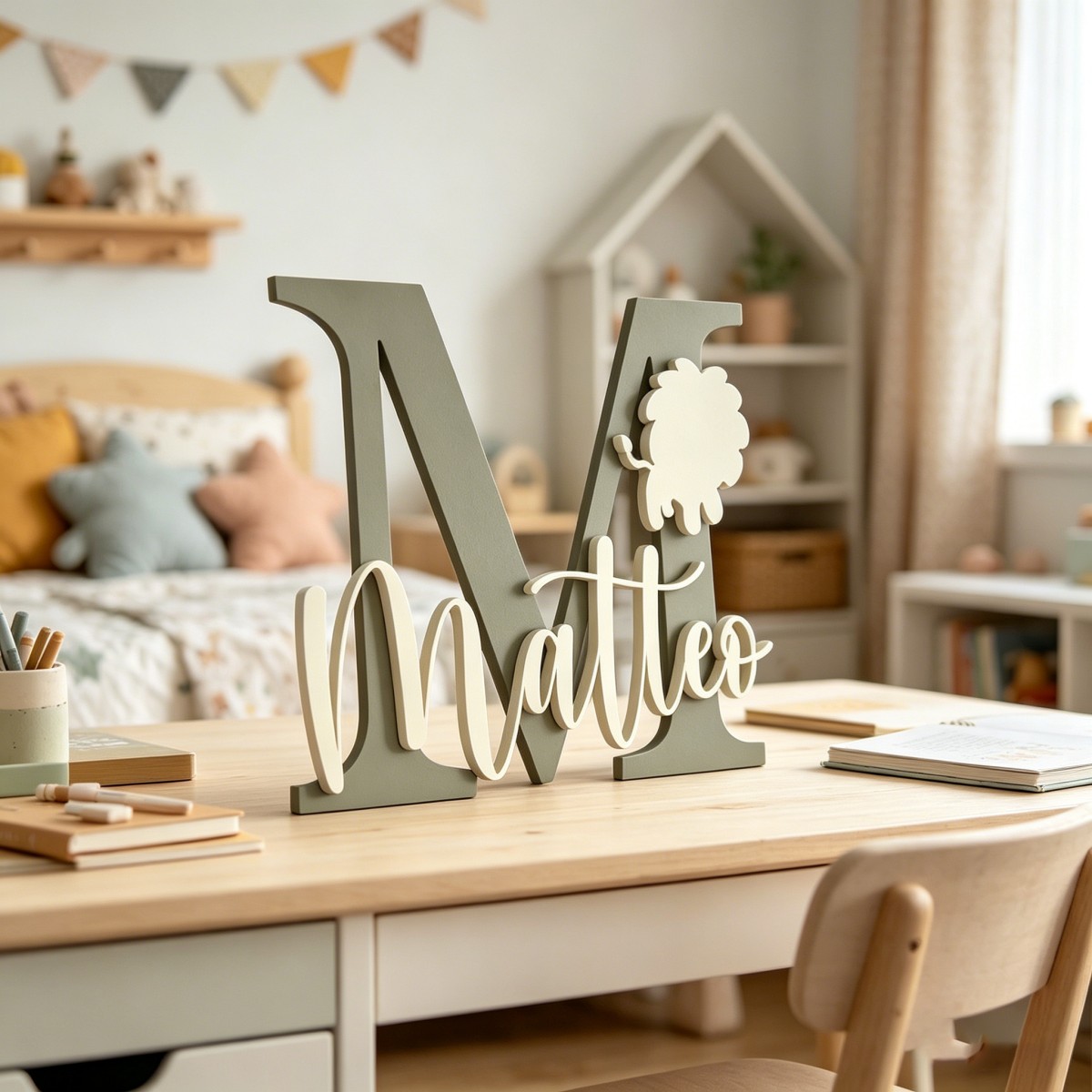 1 Pezzo Targa in Legno Persona - Baby Nursery Usa recensione e prezzo