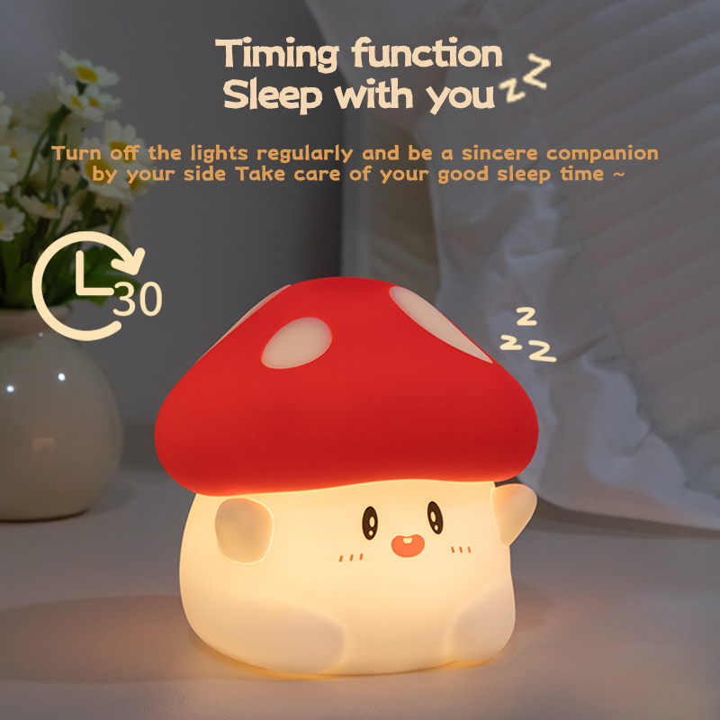 Luce notturna a fungo Lampada  - Baby Nursery Light recensione e prezzo