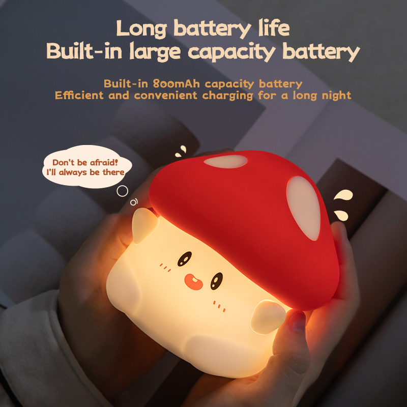 Luce notturna a fungo Lampada  - Baby Nursery Light recensione e prezzo