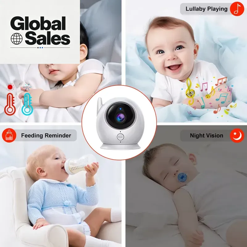 Baby Monitor da 4,3 Pollici co - Baby Nursery Camera recensione e prezzo
