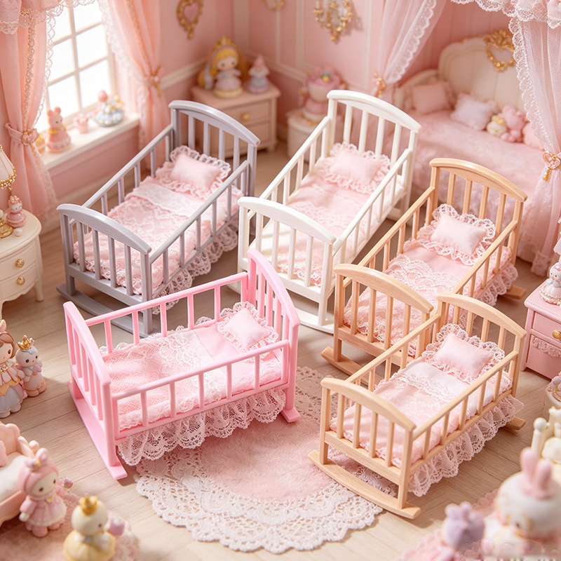 Culla a dondolo in miniatura p - Baby Nursery Furniture Sets recensione e prezzo